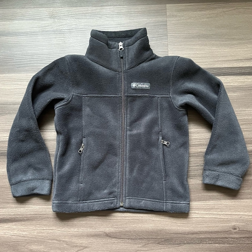 Columbia Steens Mountain Black Lightweight Fleece Jacket